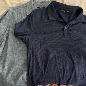Two shirts for price of one. Marc Anthony button-down and polo